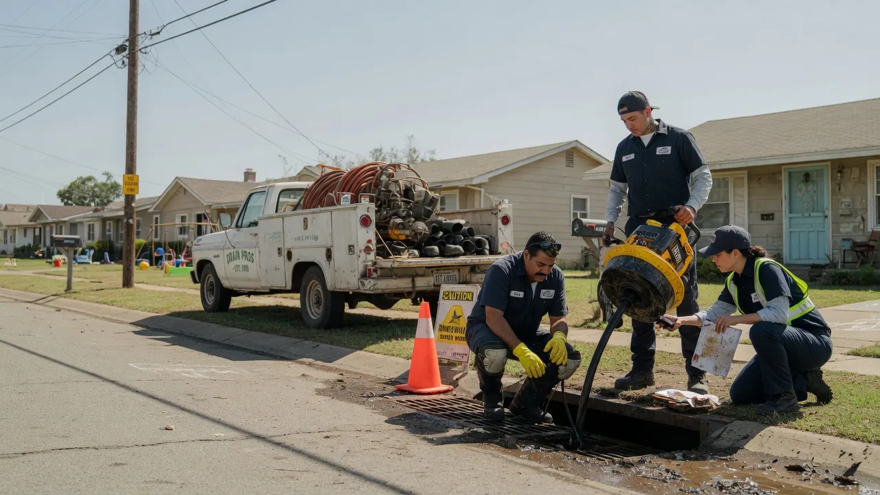 Drain Cleaning in Mccaulley, TX near me